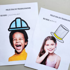 Alternative view of Folhinhas “O que vou ser quando crescer?” – Dia do Trabalhador
