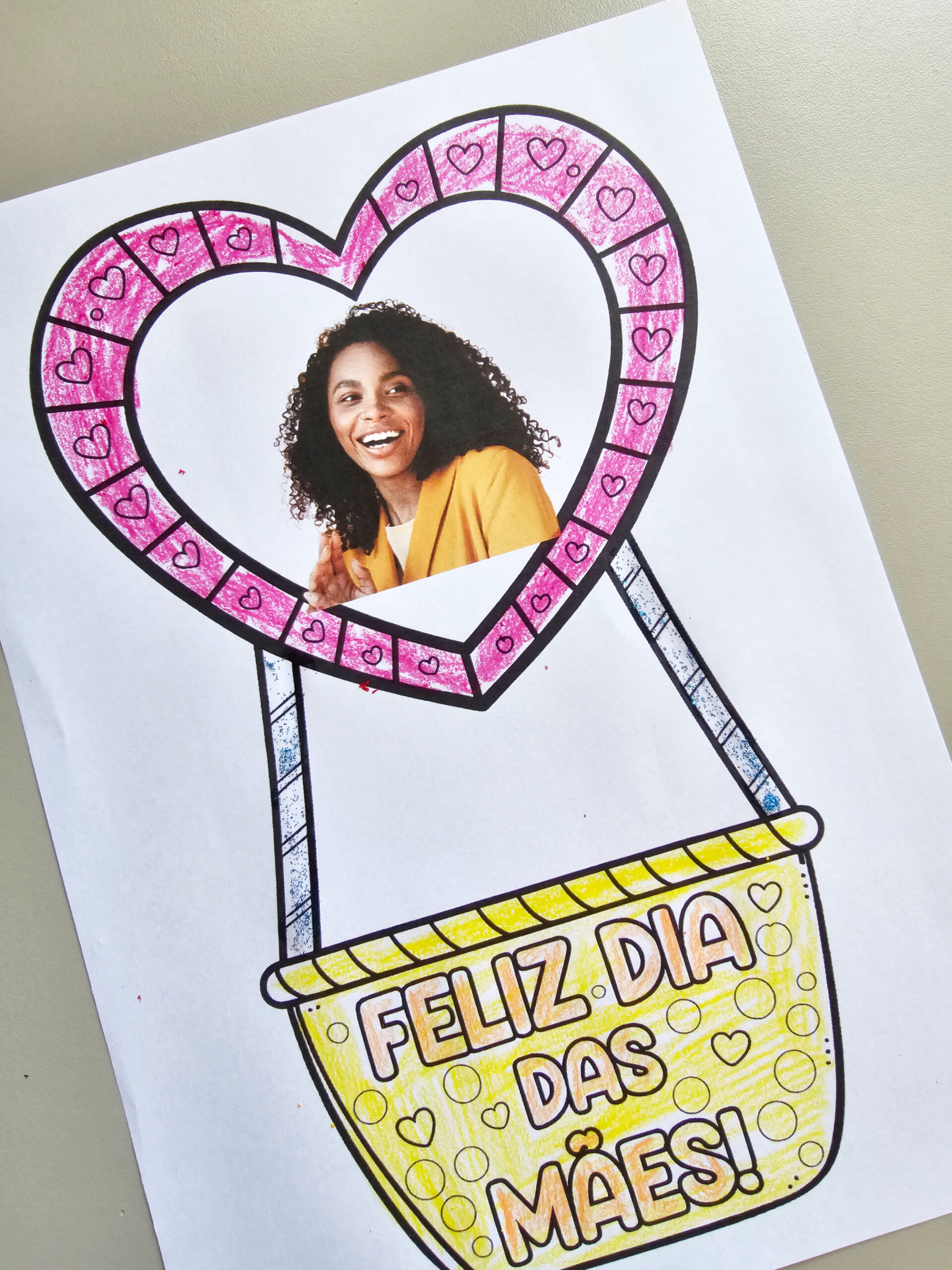 Balão do Dia das Mães – Atividade Lúdica em PDF para Imprimir - Imagem 3
