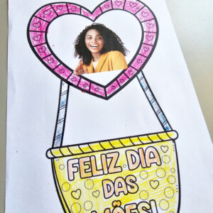 Alternative view of Balão do Dia das Mães – Atividade Lúdica em PDF para Imprimir