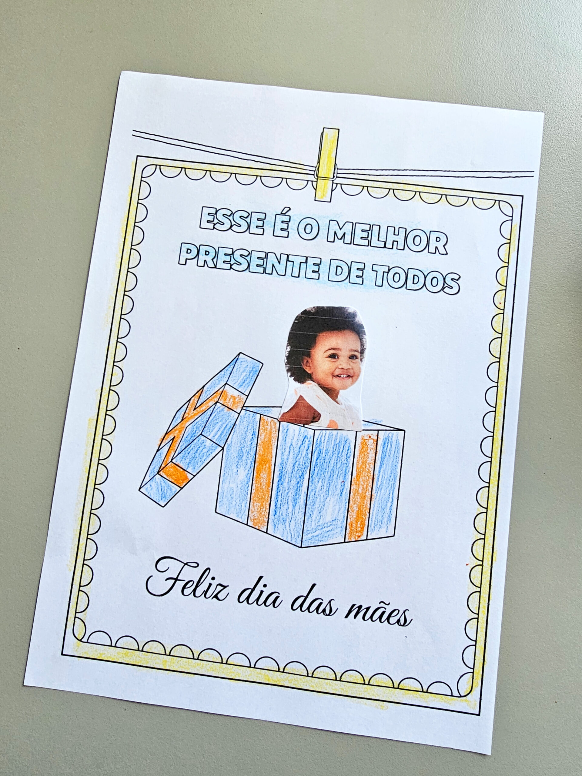 Caixinha da Mamãe – Atividade Especial Dia das Mães | PDF para Imprimir