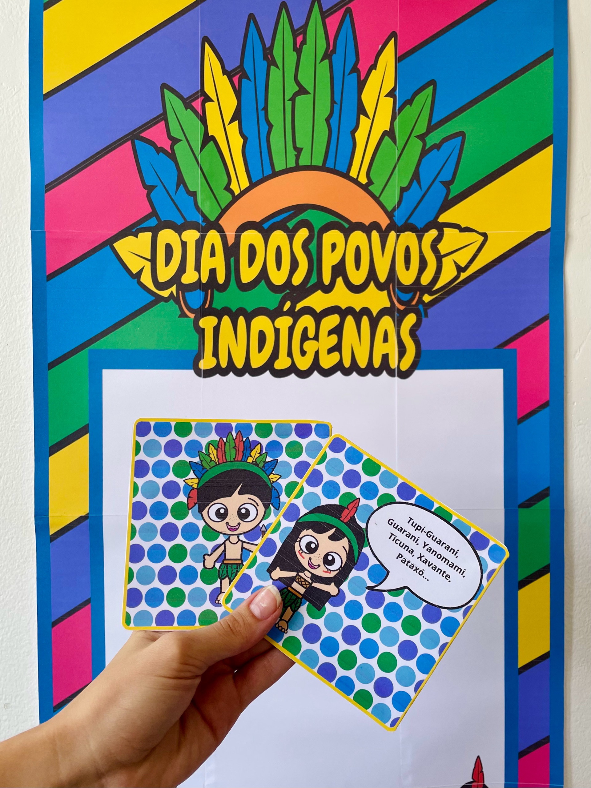 KIT DIA DOS POVOS INDÍGENAS – APRENDIZAGEM LÚDICA E SIGNIFICATIVA - Imagem 10