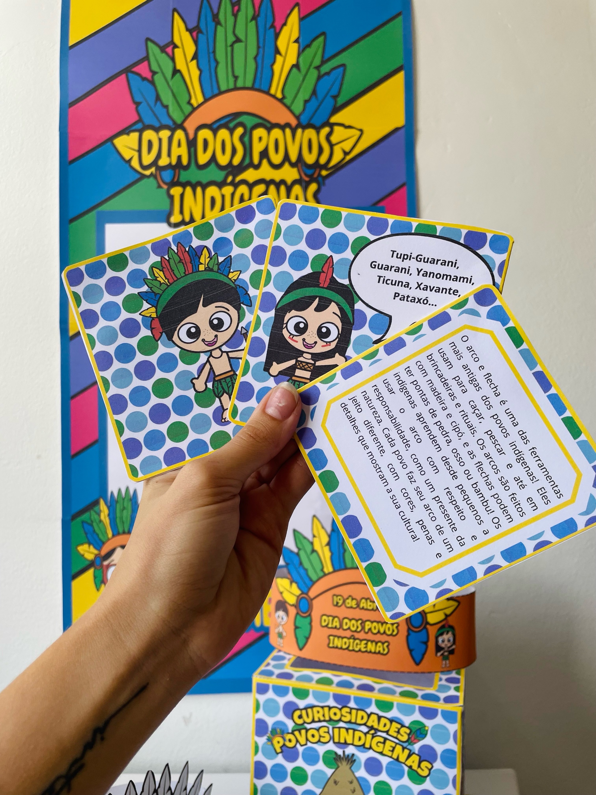 KIT DIA DOS POVOS INDÍGENAS – APRENDIZAGEM LÚDICA E SIGNIFICATIVA - Imagem 9