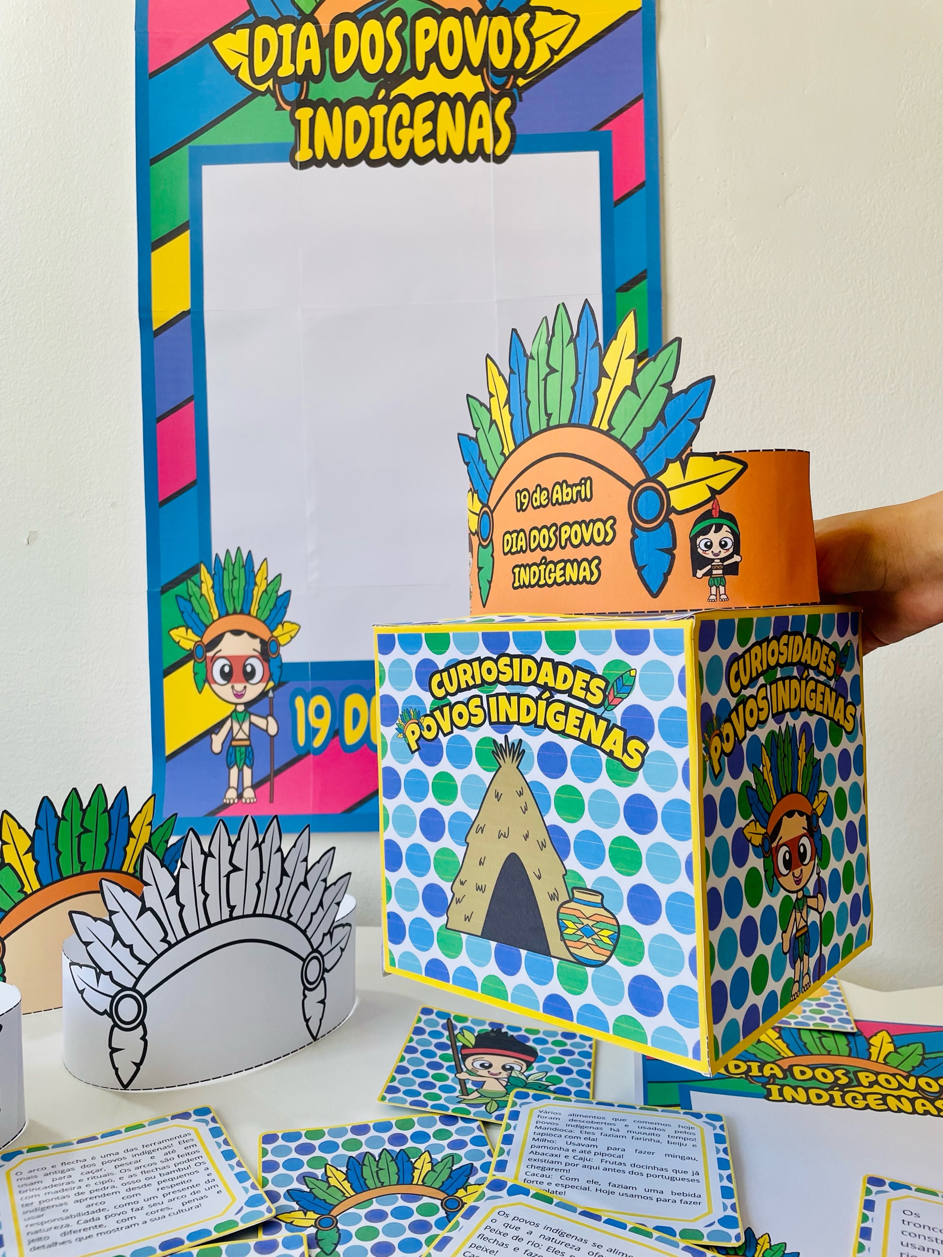 KIT DIA DOS POVOS INDÍGENAS – APRENDIZAGEM LÚDICA E SIGNIFICATIVA - Imagem 7