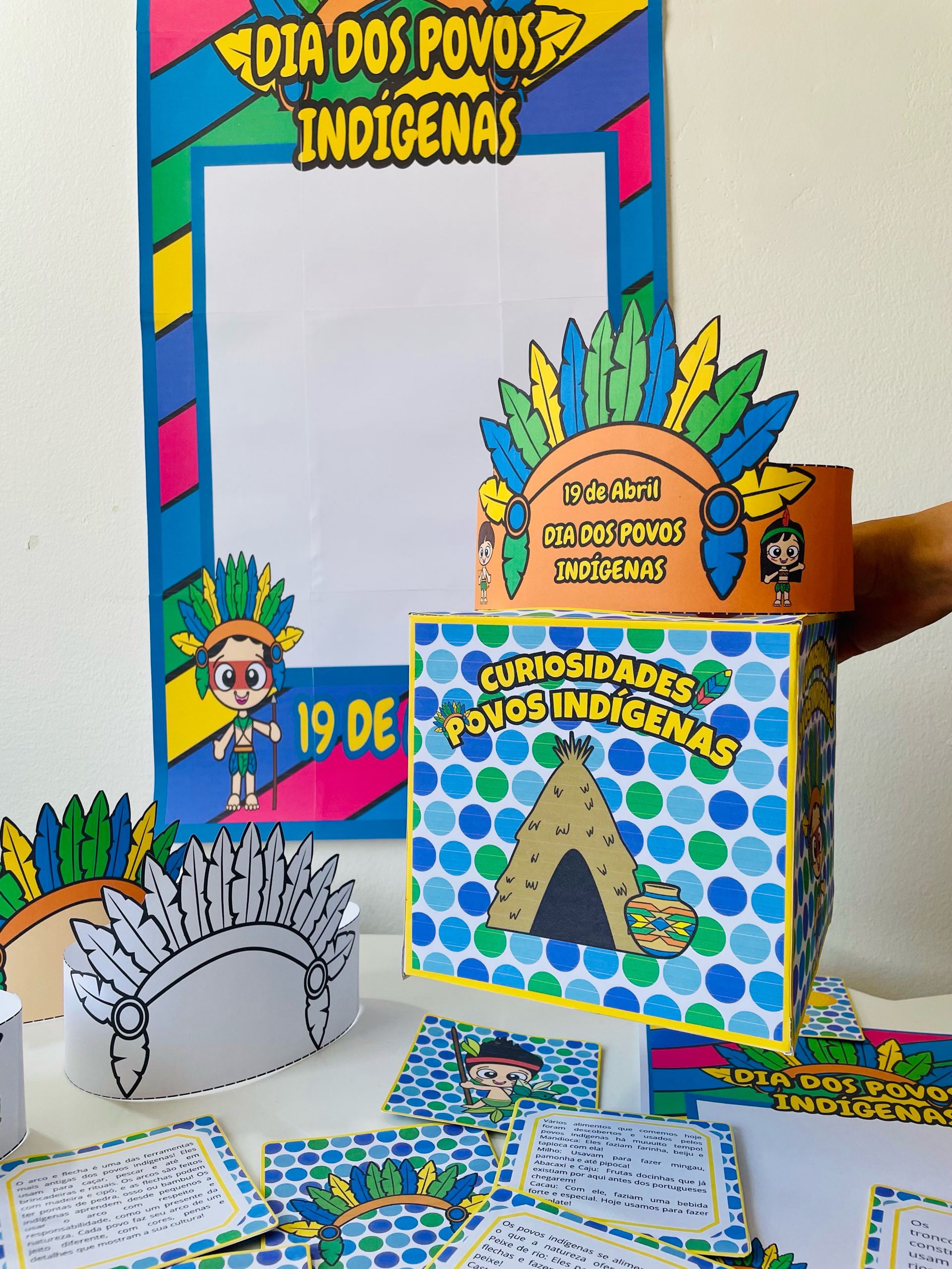 KIT DIA DOS POVOS INDÍGENAS – APRENDIZAGEM LÚDICA E SIGNIFICATIVA - Imagem 6
