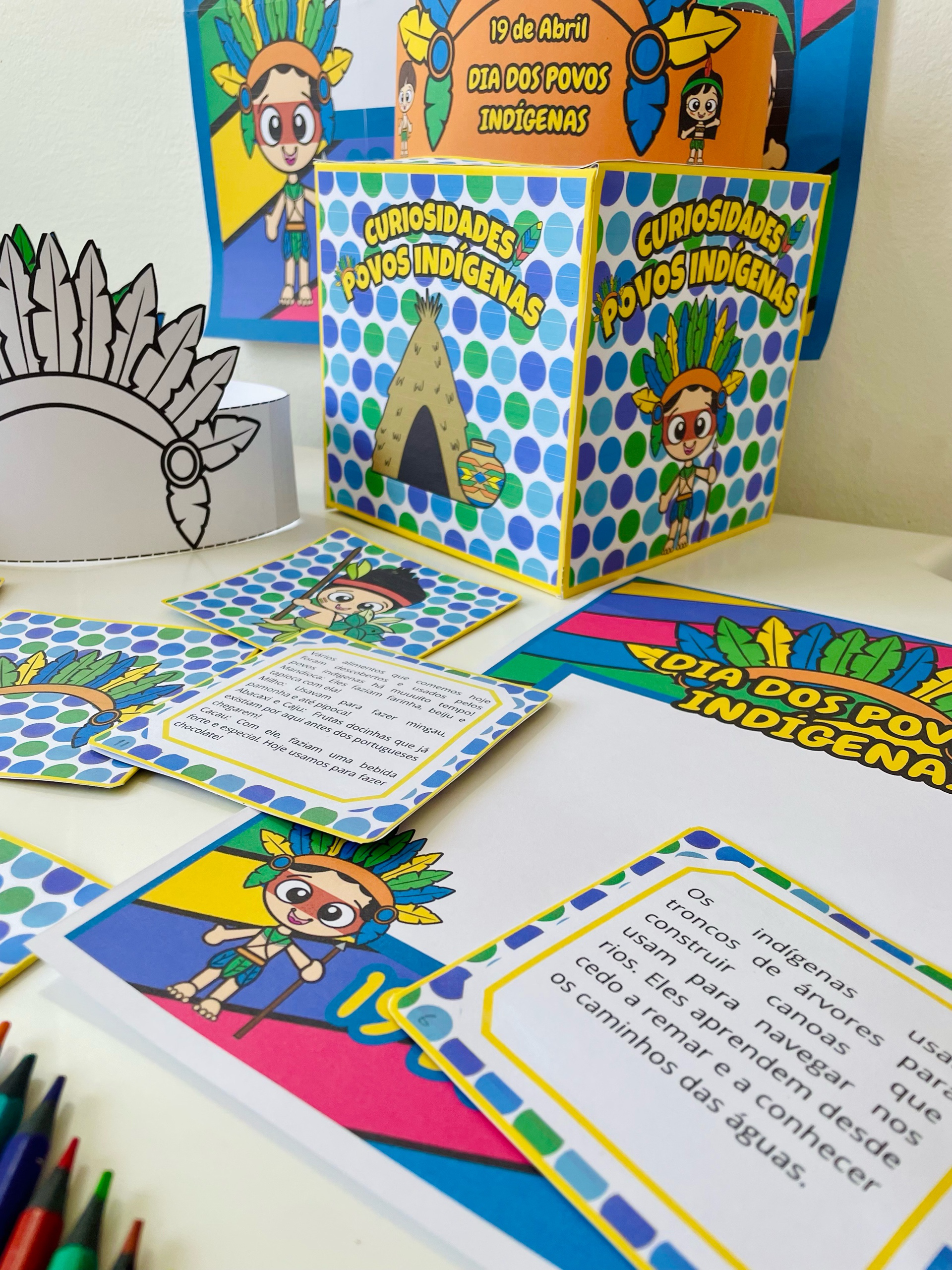 KIT DIA DOS POVOS INDÍGENAS – APRENDIZAGEM LÚDICA E SIGNIFICATIVA - Imagem 5