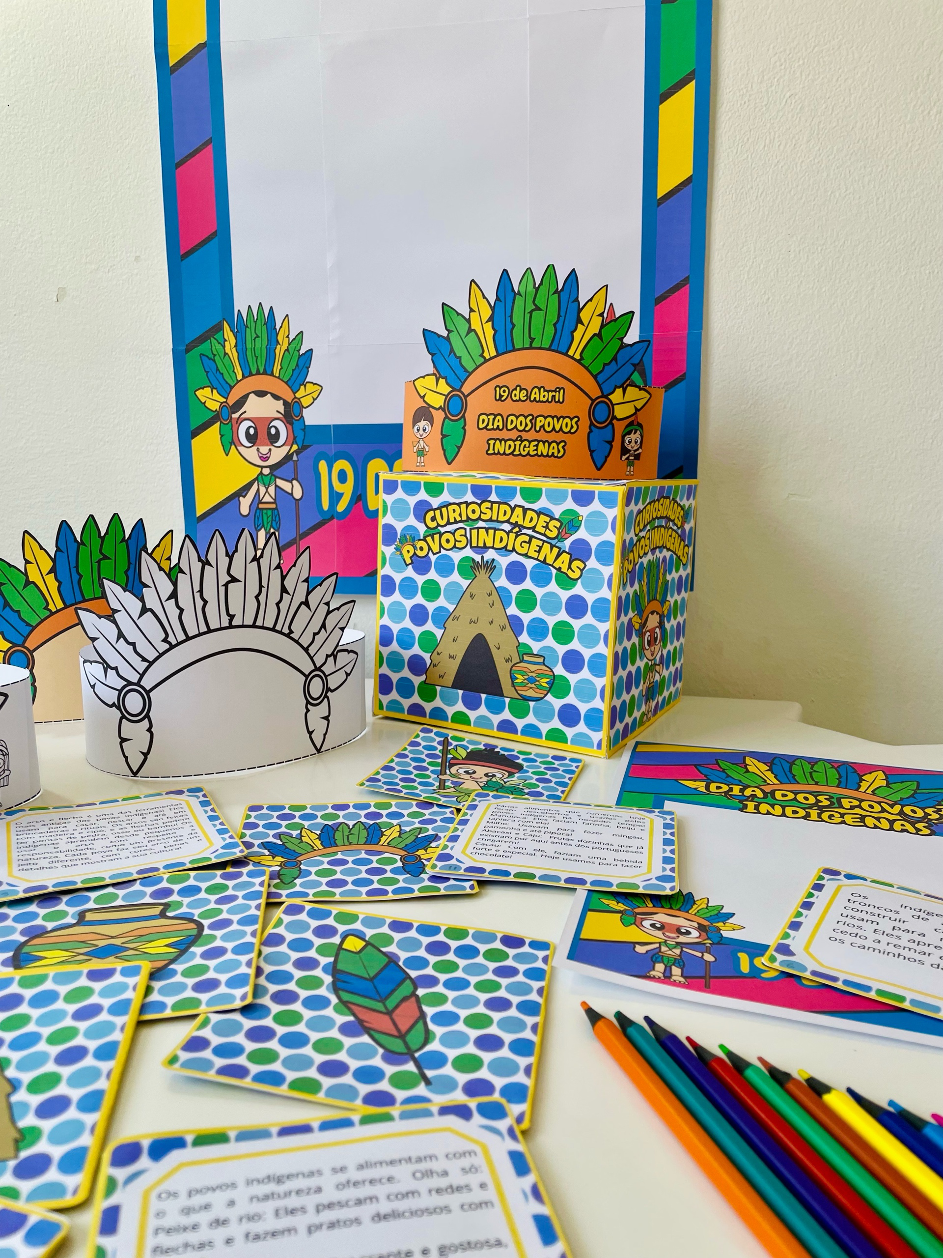 KIT DIA DOS POVOS INDÍGENAS – APRENDIZAGEM LÚDICA E SIGNIFICATIVA - Imagem 4
