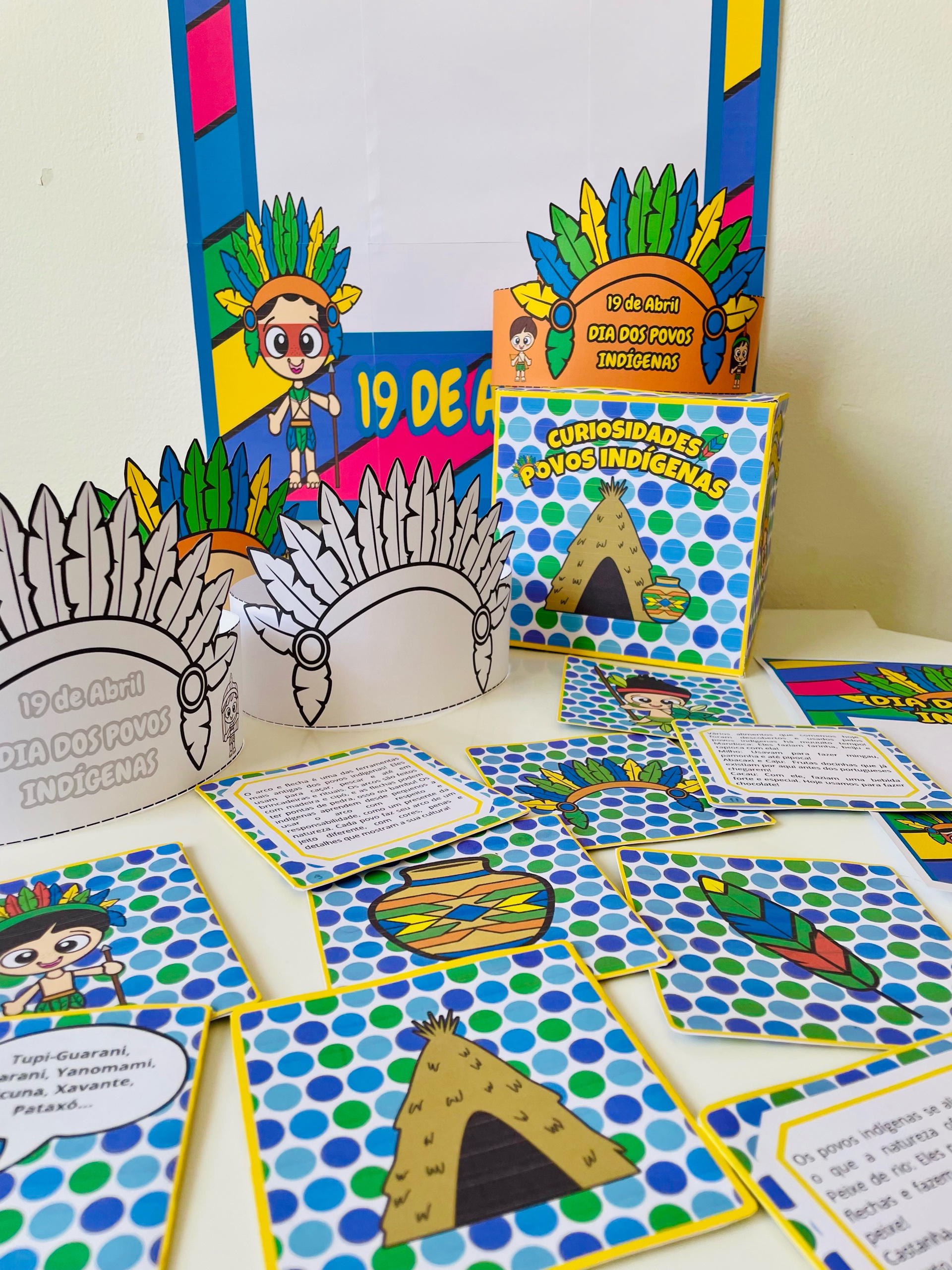 KIT DIA DOS POVOS INDÍGENAS – APRENDIZAGEM LÚDICA E SIGNIFICATIVA - Imagem 3