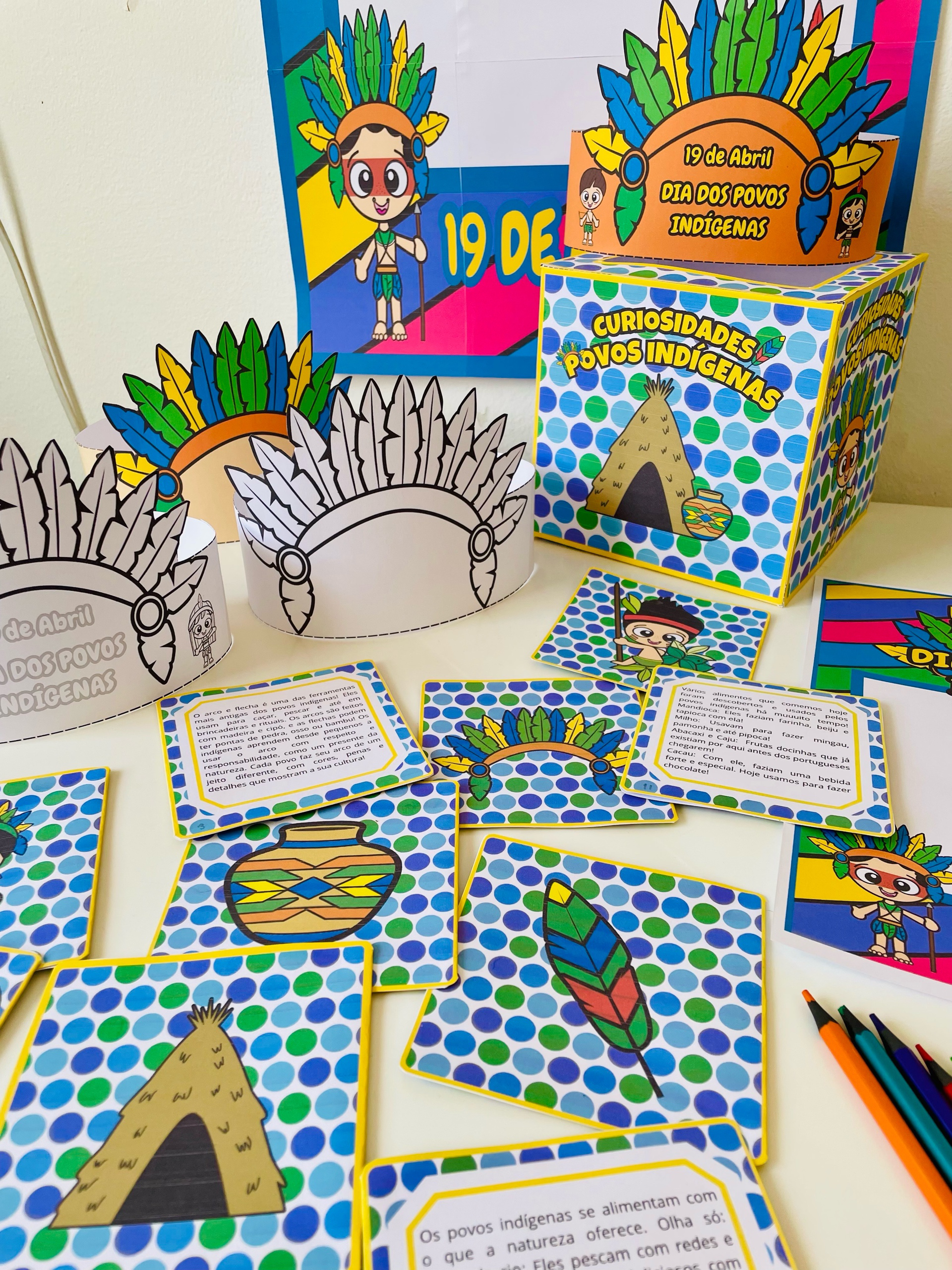 KIT DIA DOS POVOS INDÍGENAS – APRENDIZAGEM LÚDICA E SIGNIFICATIVA
