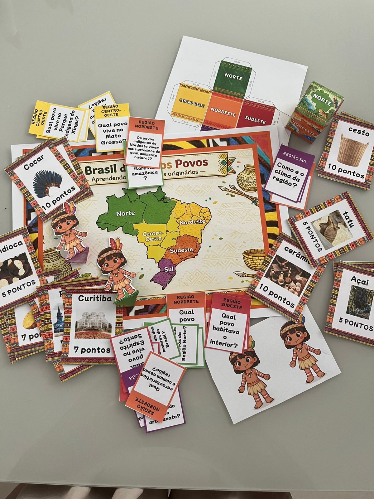 Brasil de Muitos Povos – Jogo Pedagógico em PDF