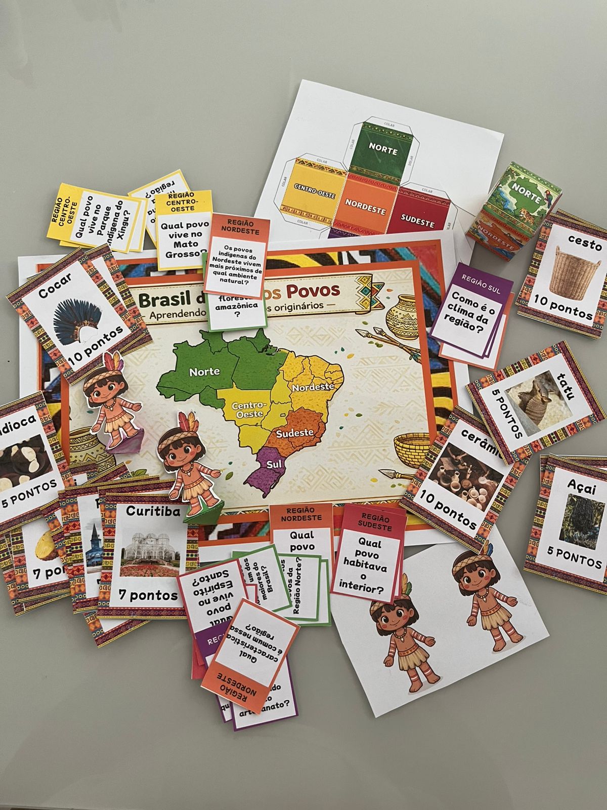 Brasil de Muitos Povos – Jogo Pedagógico em PDF - Imagem 9