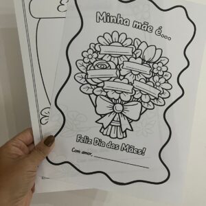 Tudo Sobre Minha Mãe Atividade Dia das Mães em PDF | Escrita, Desenho e Emoção