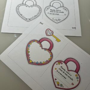 Alternative view of Chaveiro Dia das Mães Lembrancinha Coração