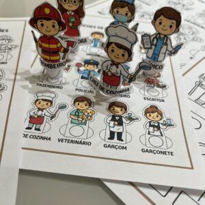 Alternative view of Dedoches das Profissões – Aprender Brincando de Forma Lúdica e Criativa
