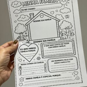 ATIVIDADES DIA DA FAMÍLIA Material em PDF Lúdico e Interativo para Imprimir