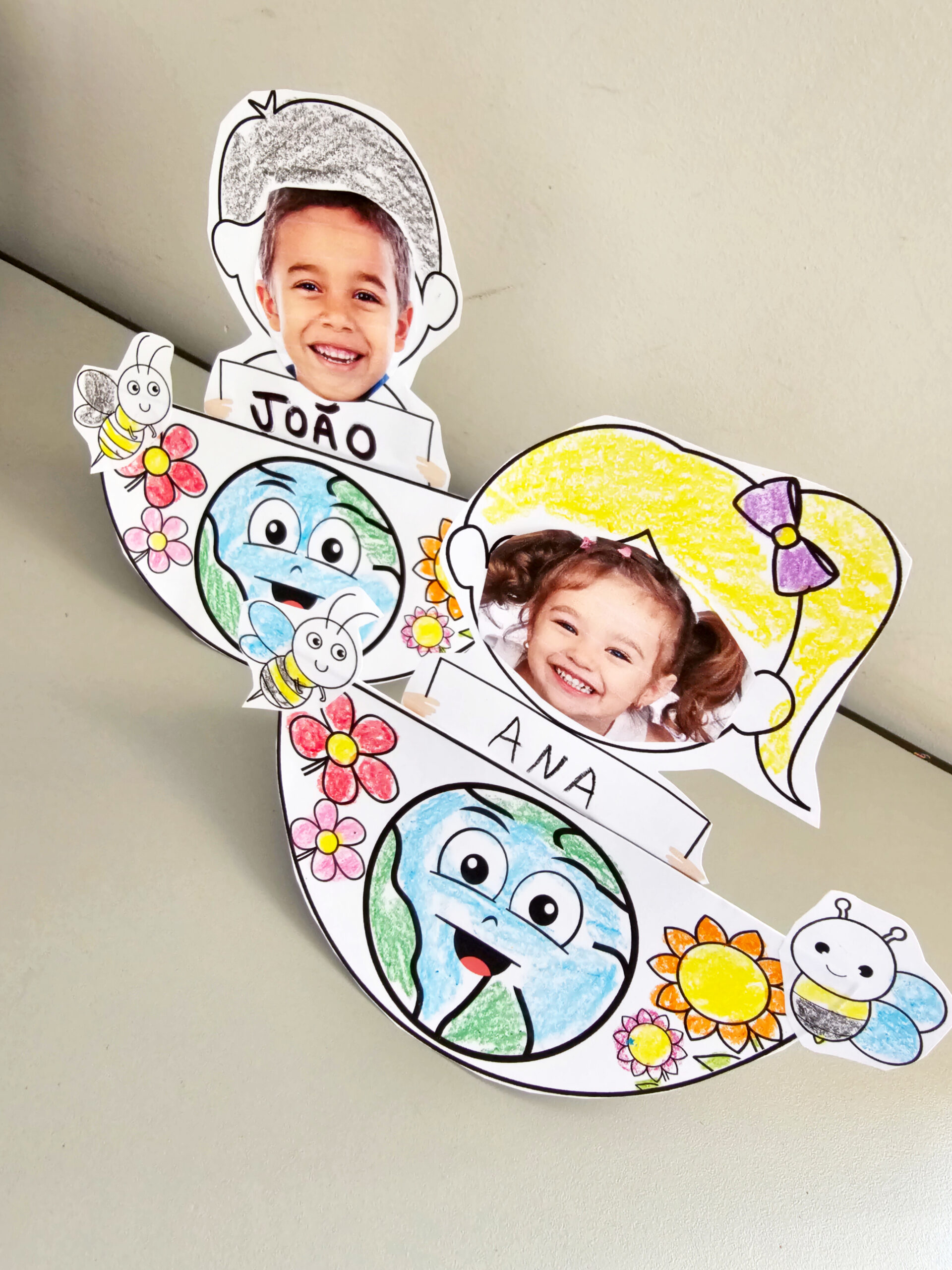 Mundinho com Rostinho – Atividade Criativa de Meio Ambiente para Educação Infantil - Imagem 5