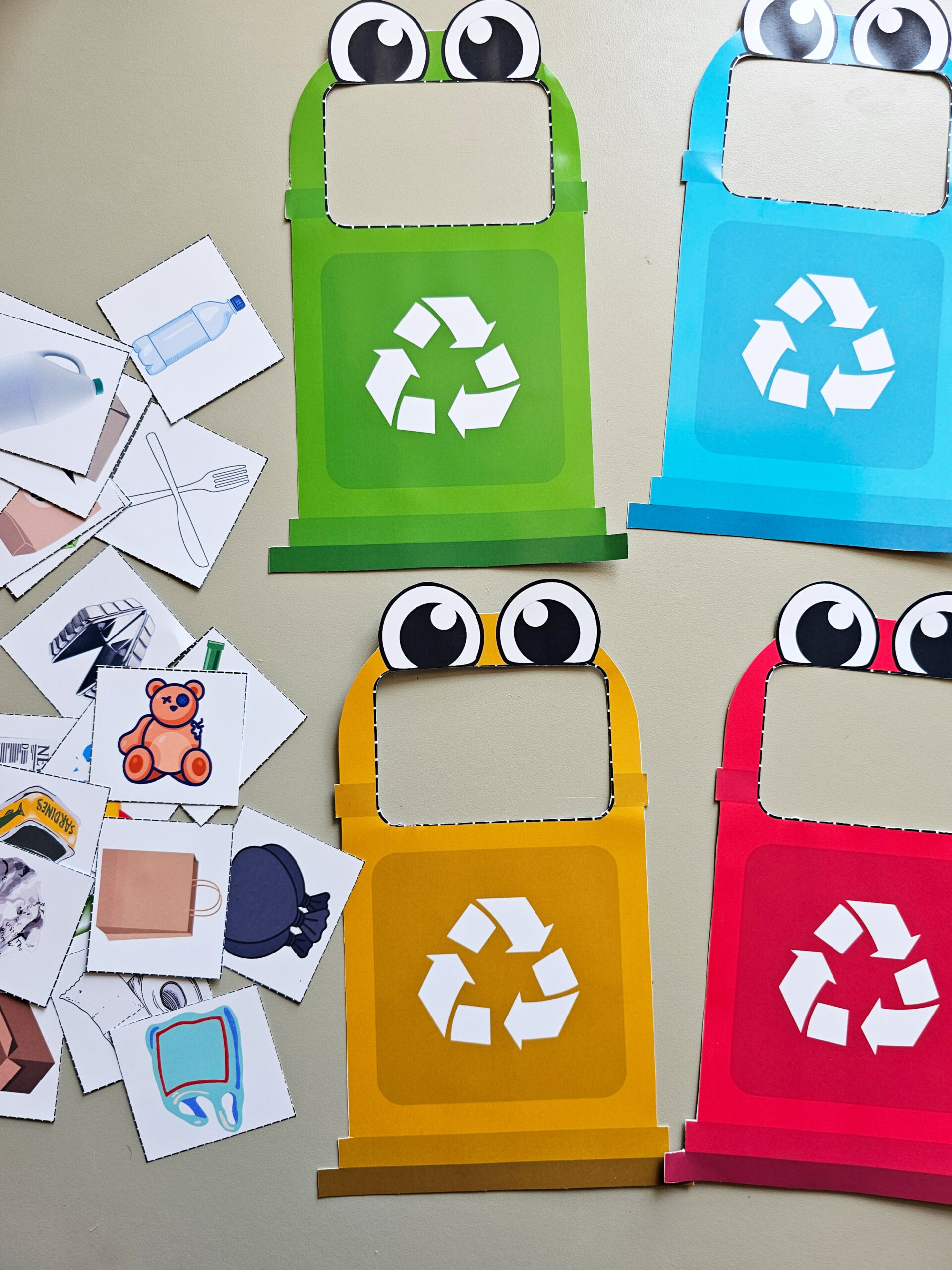 Lixeiras da Reciclagem Divertidas – Atividade Interativa de Coleta Seletiva para Educação Infantil - Imagem 5