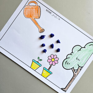 Alternative view of A Árvore e as Gotinhas de Água – Atividade Lúdica de Meio Ambiente para Educação Infantil