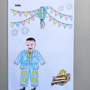 Alternative view of Roupa Junina – Atividade Lúdica em PDF para Educação Infantil