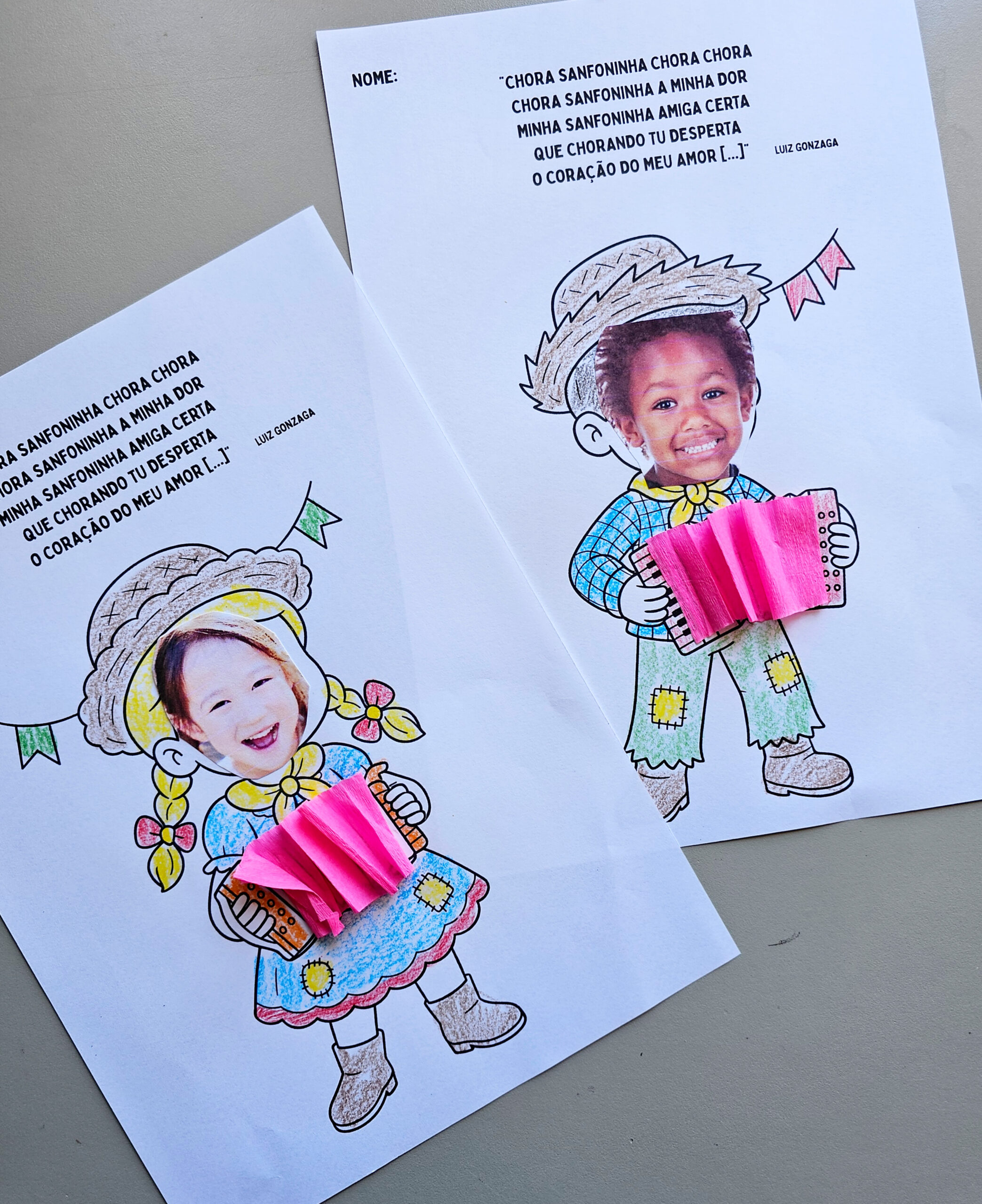 Chora Sanfoninha – Atividades Lúdicas Juninas para Educação Infantil | PDF Pronto para Imprimir - Imagem 2