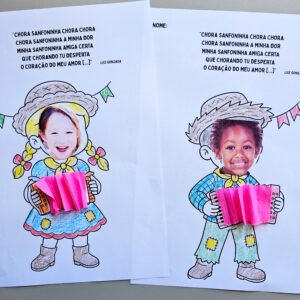 Chora Sanfoninha – Atividades Lúdicas Juninas para Educação Infantil | PDF Pronto para Imprimir