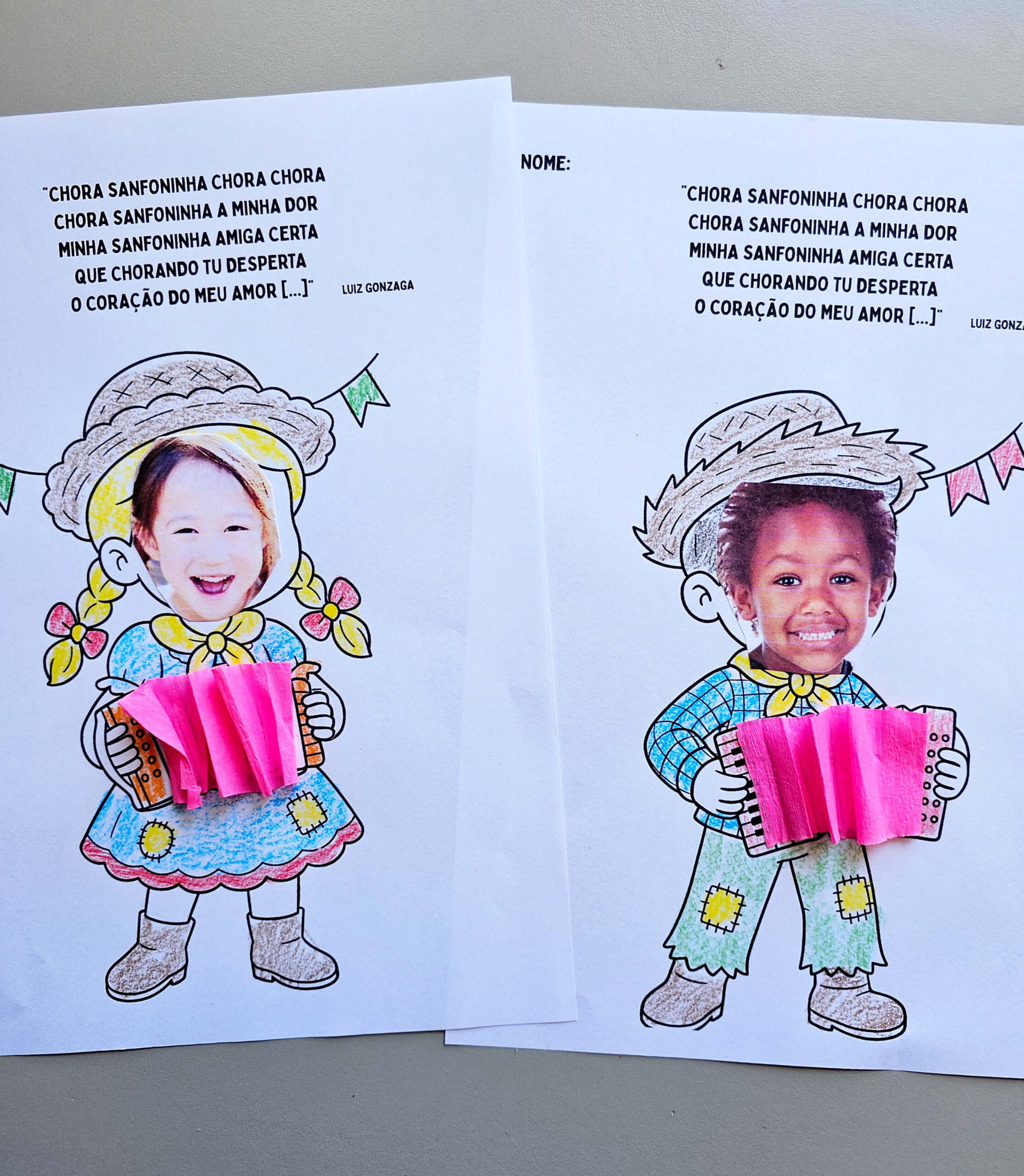 Chora Sanfoninha – Atividades Lúdicas Juninas para Educação Infantil | PDF Pronto para Imprimir