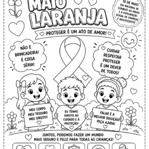 ATIVIDADES MAIO LARANJA- MATERIAL EM PDF