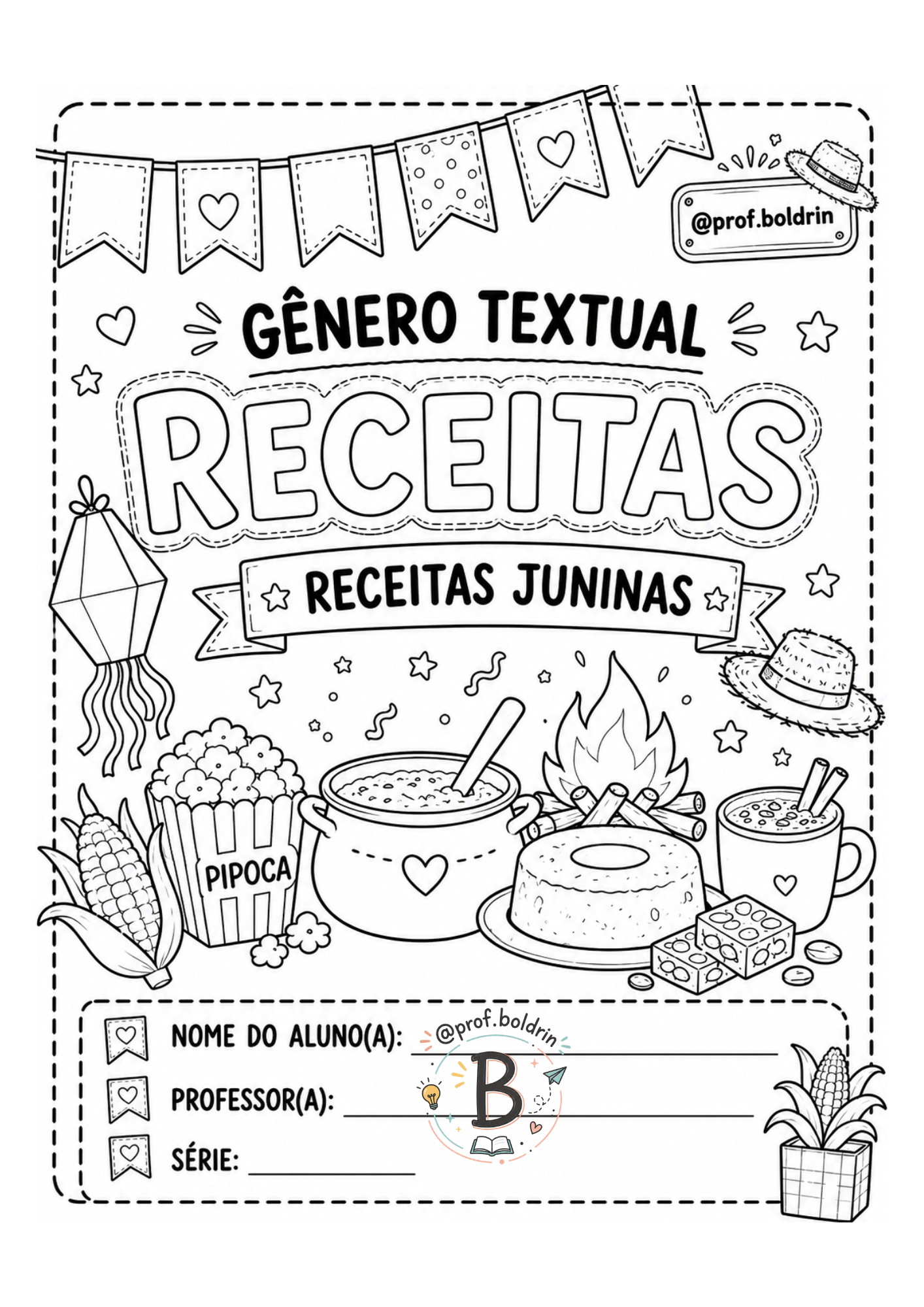 Gênero Textual: Receitas Juninas – Atividades Lúdicas para o Fundamental I - Imagem 3
