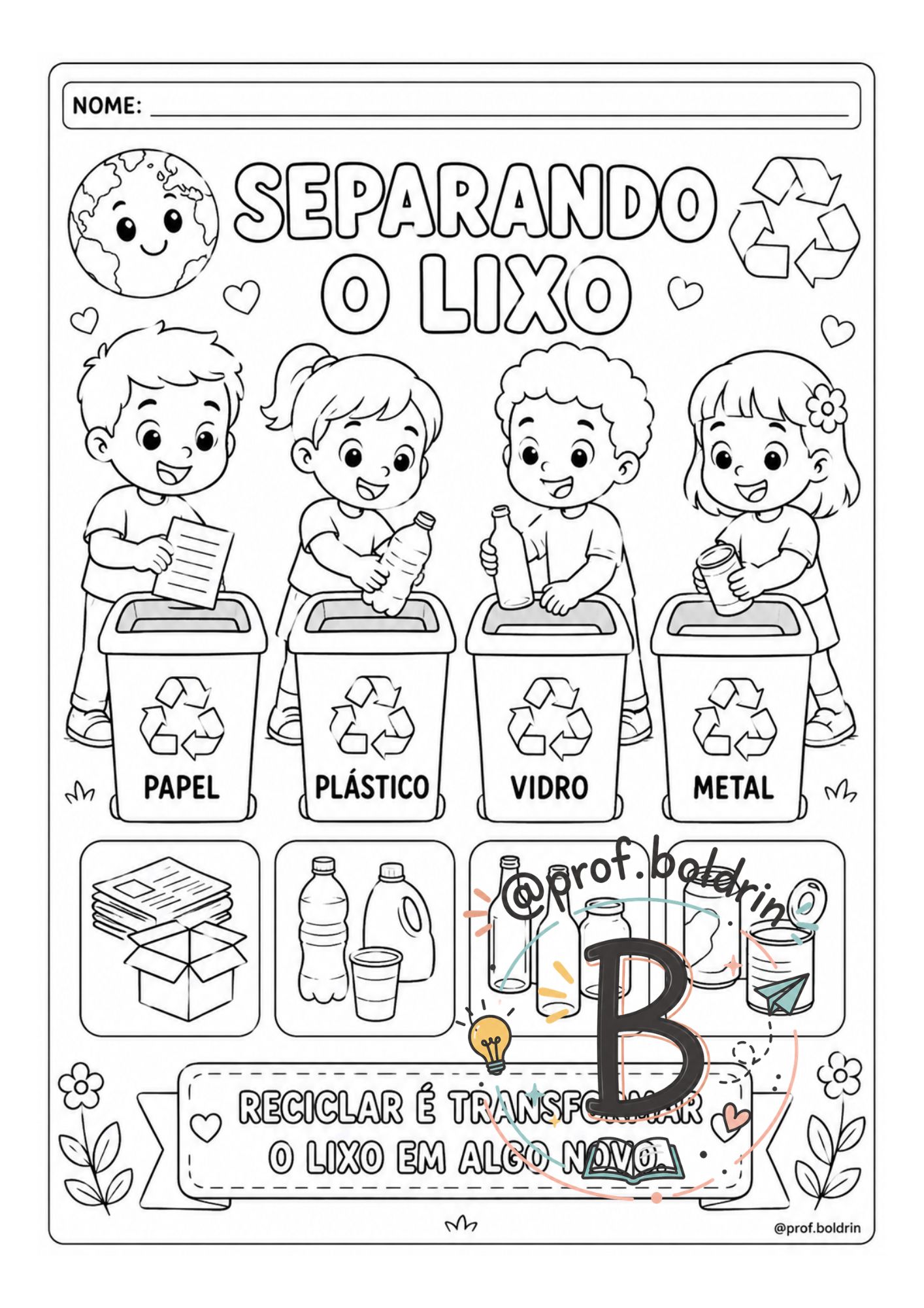 SEQUÊNCIA DIDÁTICA – CUIDANDO DO MEIO AMBIENTE - Imagem 4