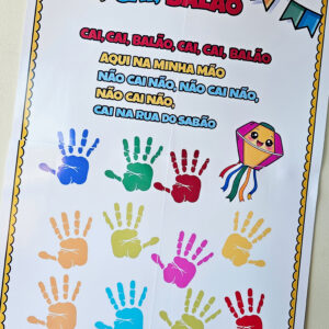 PAINEL CAI CAI BALÃO – DECORAÇÃO FESTA JUNINA | MATERIAL EM PDF