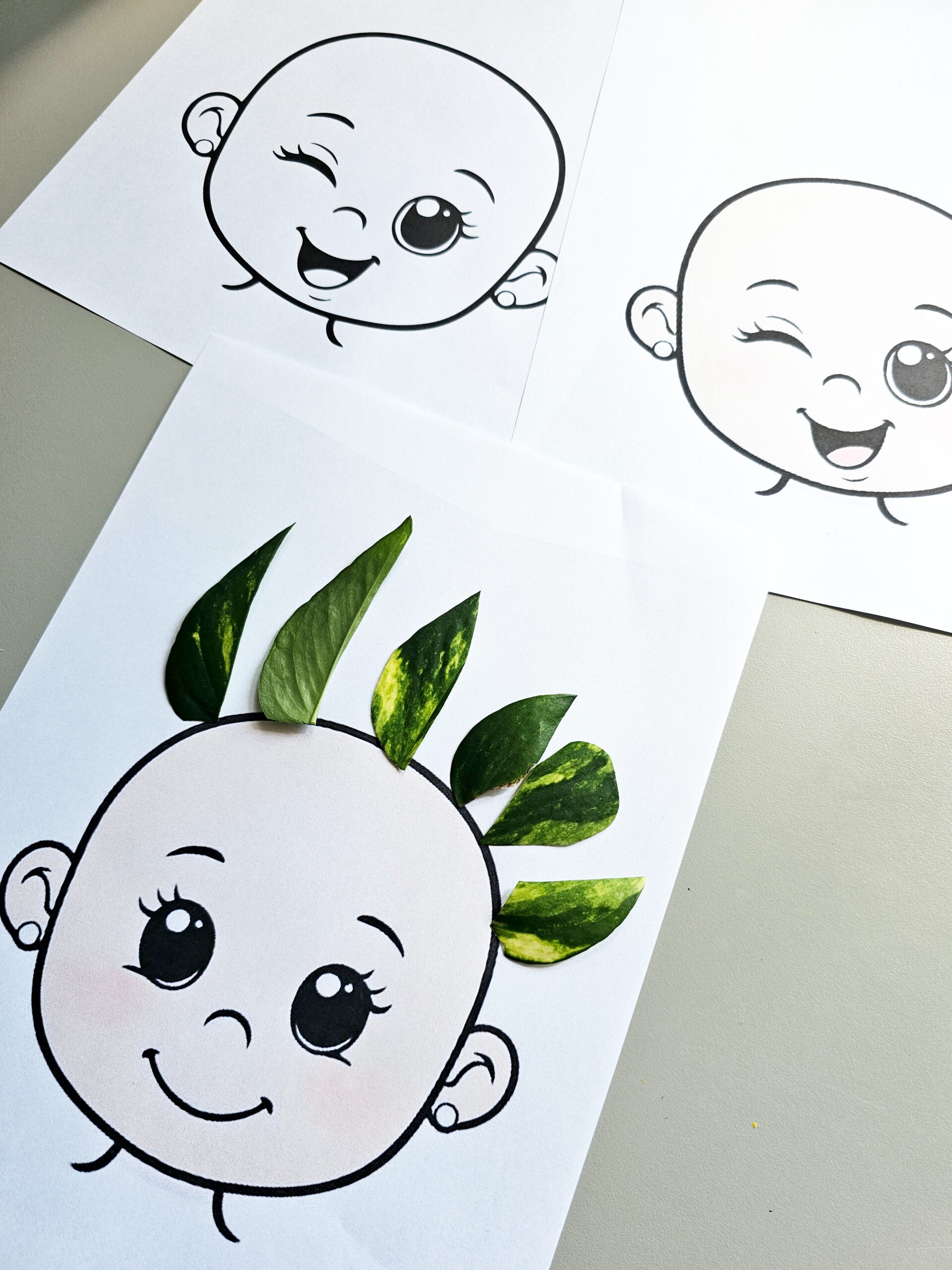 Rostinhos do Meio Ambiente – Atividade Lúdica para Educação Infantil - Imagem 2