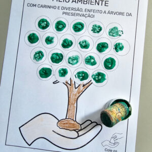 Árvore da Preservação – Atividade Sensorial do Meio Ambiente