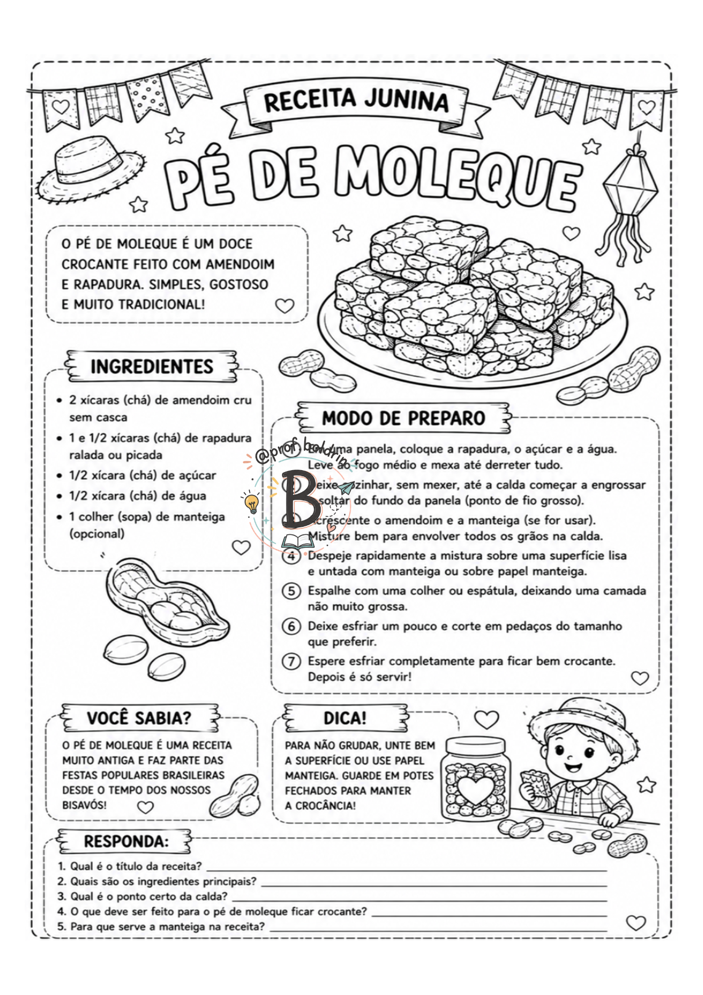 Gênero Textual: Receitas Juninas – Atividades Lúdicas para o Fundamental I - Imagem 10