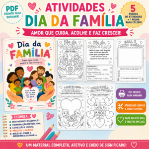 KIT DIA DA FAMÍLIA – ATIVIDADES EM PDF