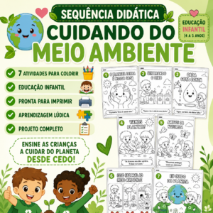 SEQUÊNCIA DIDÁTICA – CUIDANDO DO MEIO AMBIENTE