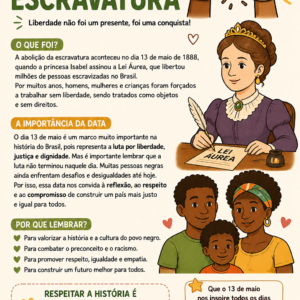 Abolição da Escravatura – Atividades Educativas para o Ensino Fundamental