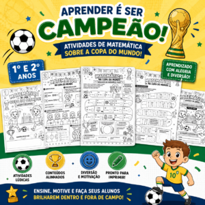 Matemática na Copa do Mundo – Apostila 1º e 2º Ano
