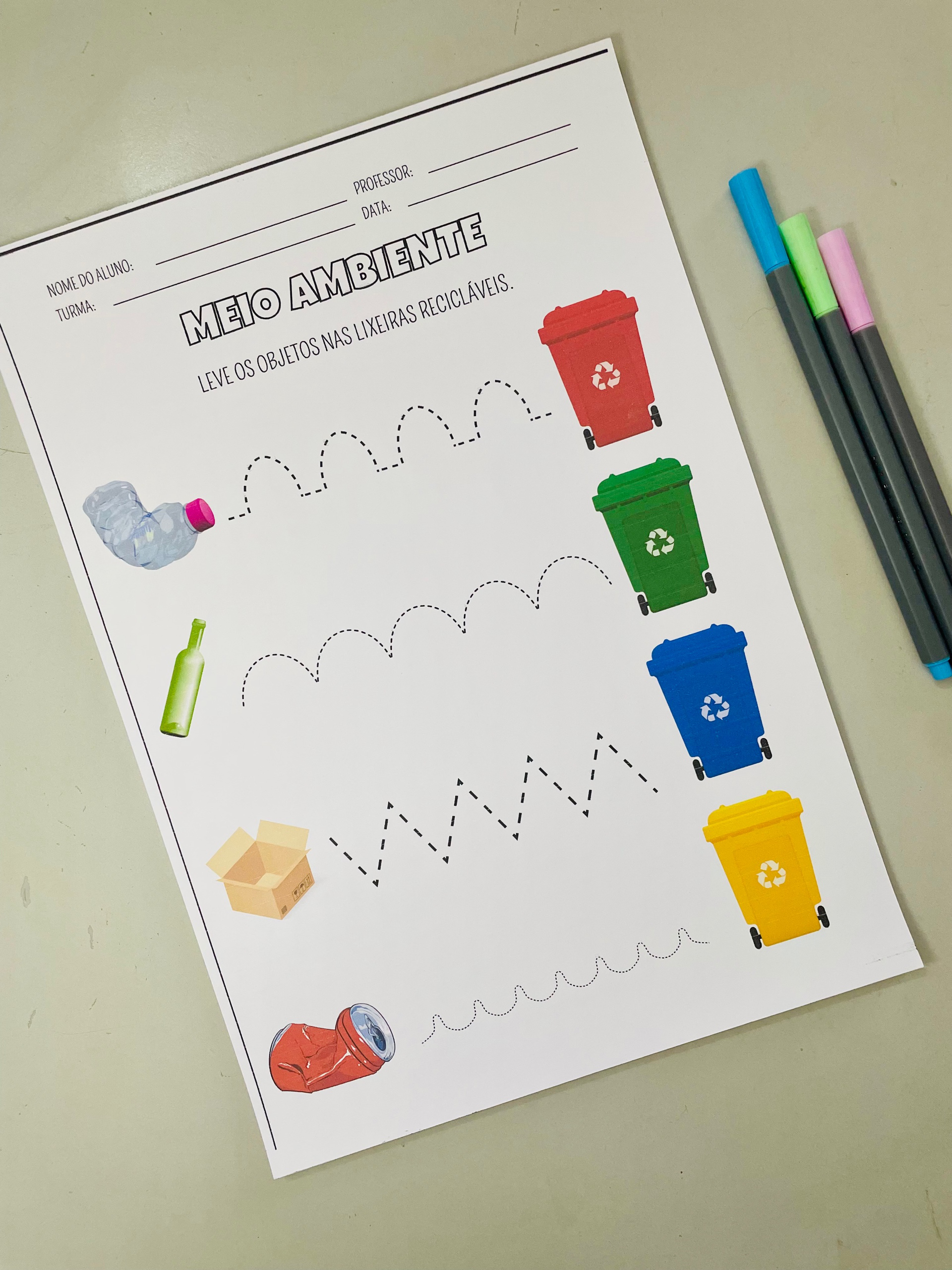 Kit Meio Ambiente Educativo em PDF – Painel Interativo + História na Maleta + Atividades Lúdicasmbiente Educativo em PDF – Painel Interativo + História na Maleta + Atividades Lúdicas - Imagem 12