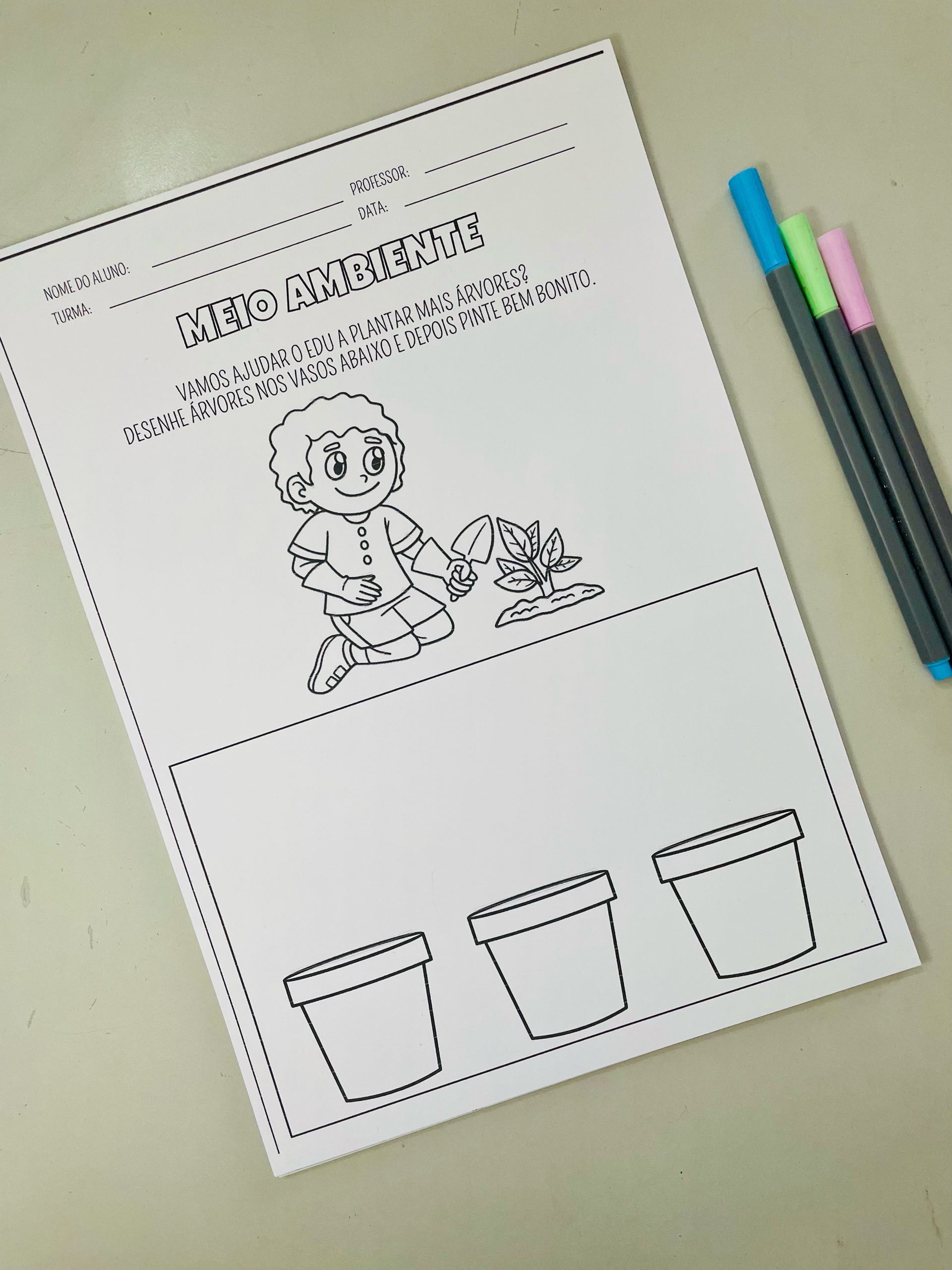 Kit Meio Ambiente Educativo em PDF – Painel Interativo + História na Maleta + Atividades Lúdicasmbiente Educativo em PDF – Painel Interativo + História na Maleta + Atividades Lúdicas - Imagem 15