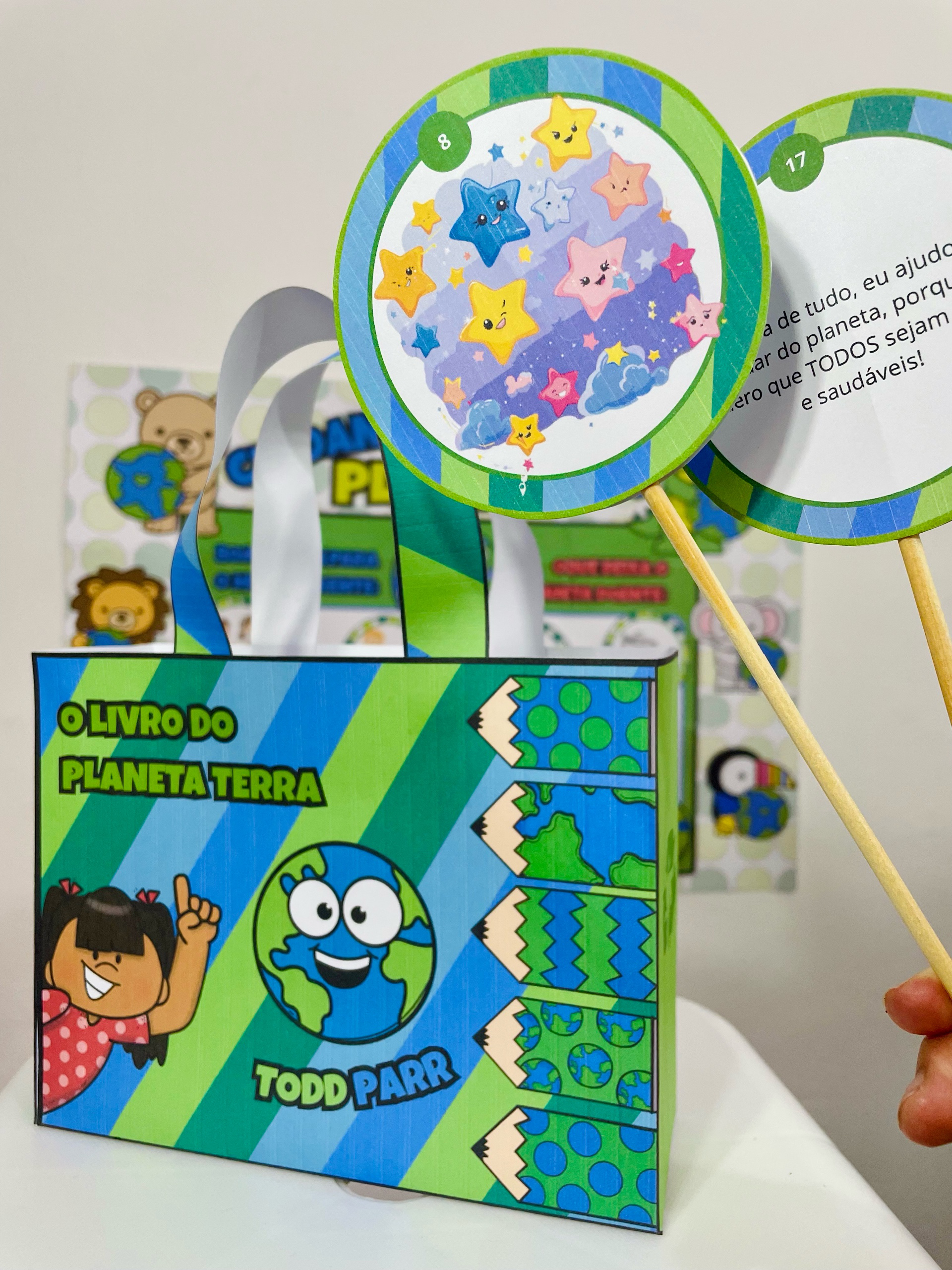 Kit Meio Ambiente Educativo em PDF – Painel Interativo + História na Maleta + Atividades Lúdicasmbiente Educativo em PDF – Painel Interativo + História na Maleta + Atividades Lúdicas - Imagem 16