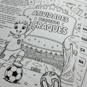 KIT ATIVIDADES – PEQUENOS CRAQUES DA BOLA Material em PDF | Atividades Lúdicas e Educativas