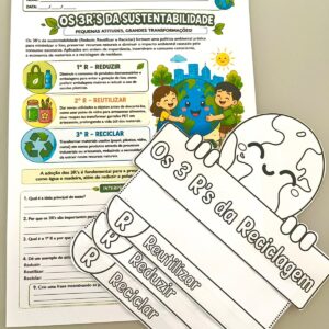 Lapbook dos 3R’s da Sustentabilidade | Meio Ambiente em PDF