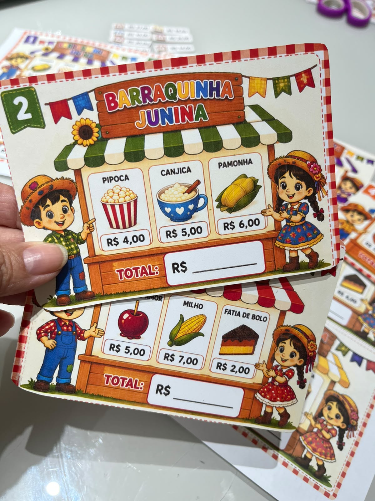 BARRAQUINHA DA FESTA JUNINA – MATEMÁTICA DIVERTIDA - Imagem 3