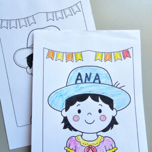 Alternative view of Crianças Juninas para Colorir – Atividades em PDF | Festa Junina Educação Infantil e Fundamental I