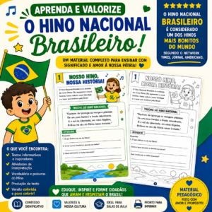 LIVRINHO INTERATIVO – CONHECENDO O HINO NACIONAL BRASILEIRO