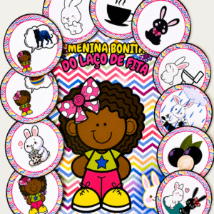 Alternative view of Kit Menina Bonita do Laço de Fita – Luva da História + 8 Atividades Pedagógicas | Educação Infantil e Alfabetização