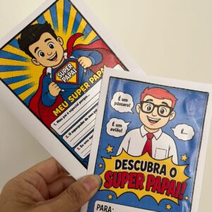 Alternative view of KIT CARTÕES DIA DOS PAIS – SUPER PAPAI