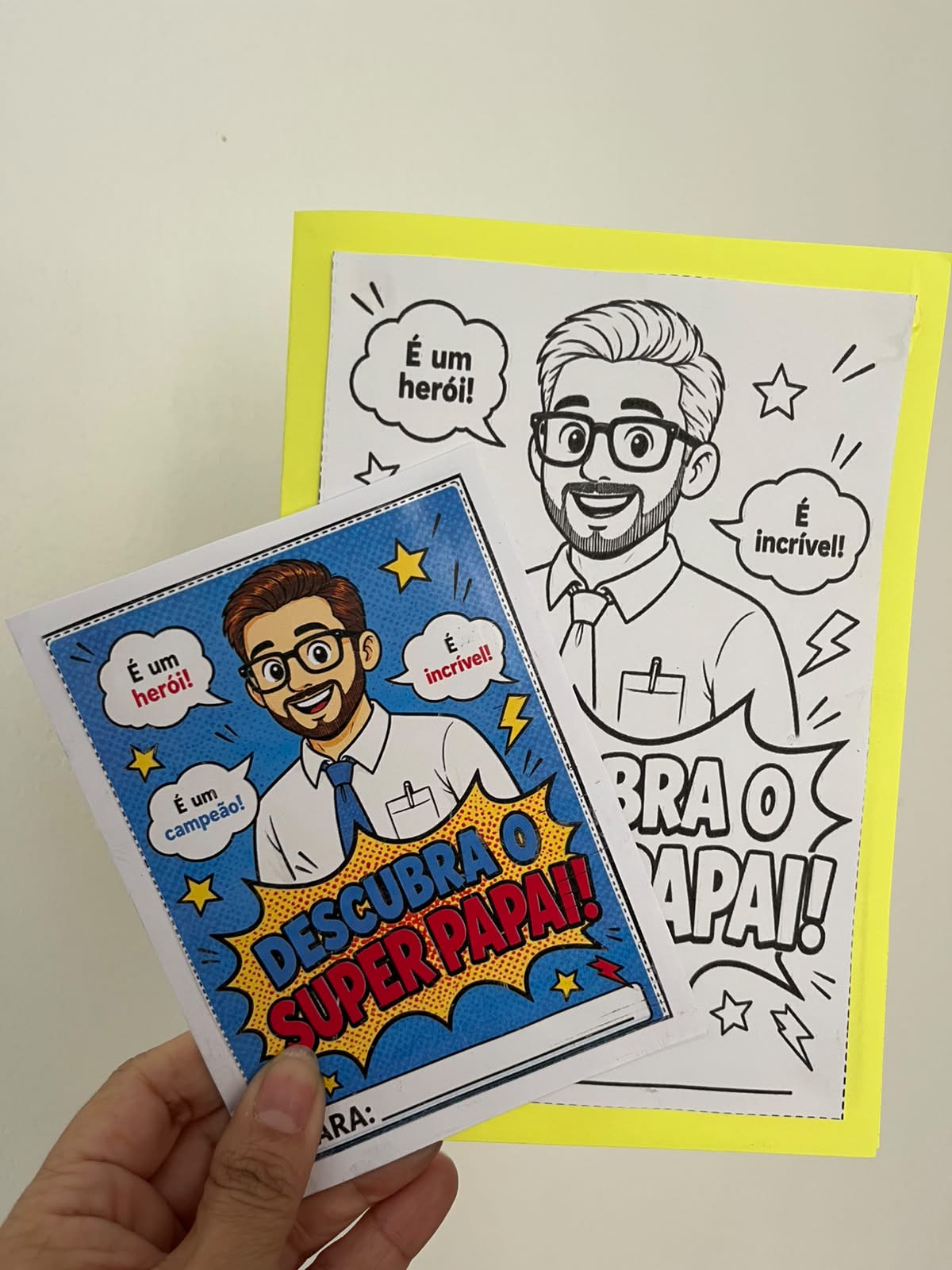 KIT CARTÕES DIA DOS PAIS – SUPER PAPAI - Imagem 6