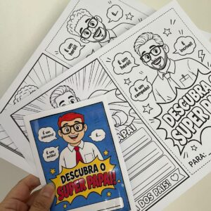 KIT CARTÕES DIA DOS PAIS – SUPER PAPAI