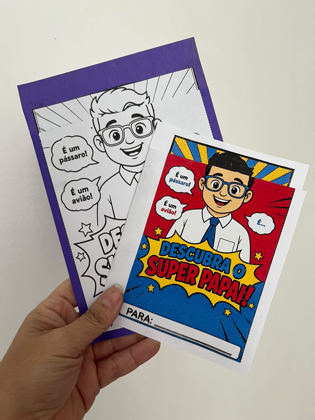 KIT CARTÕES DIA DOS PAIS – SUPER PAPAI - Imagem 8