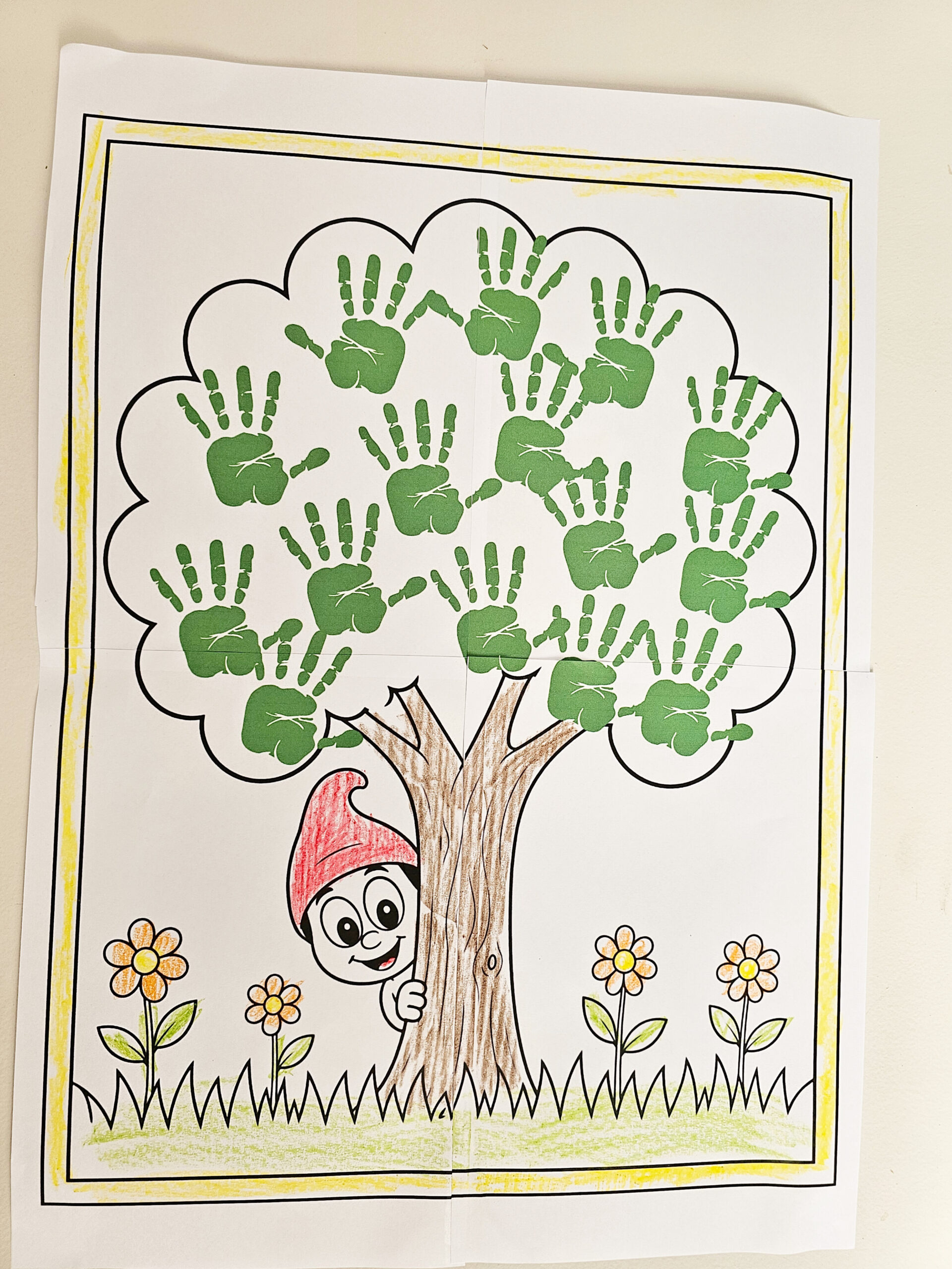 Painel Coletivo do Saci – Carimbo das Mãozinhas | Folclore Brasileiro (PDF)